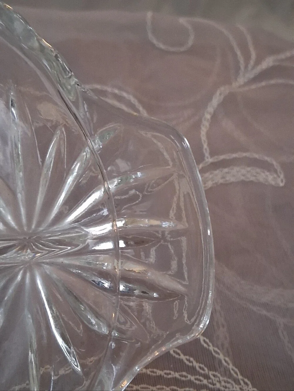 Vintage (1960-1978) Anchor Hocking Star of David Divided Relish Dish